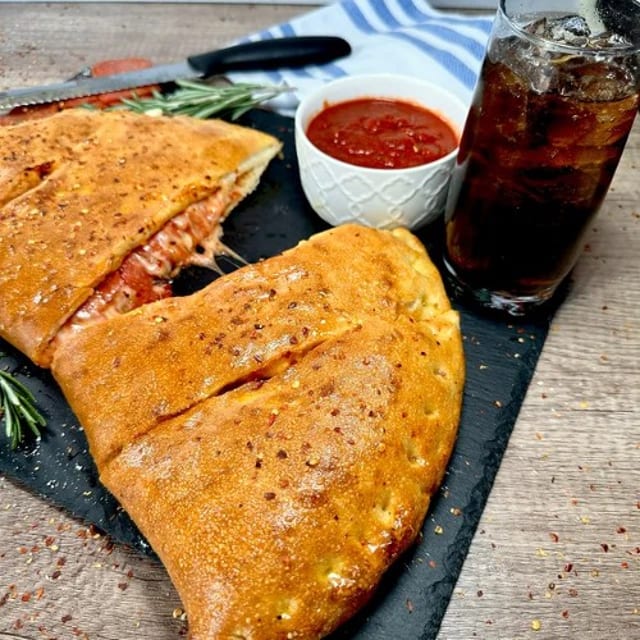 Large Cheese Calzone.