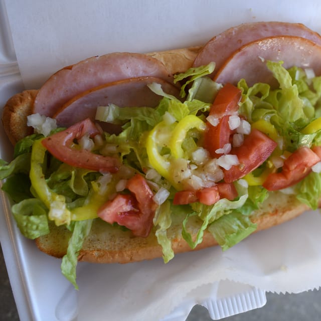 Ham & Cheese Sub.