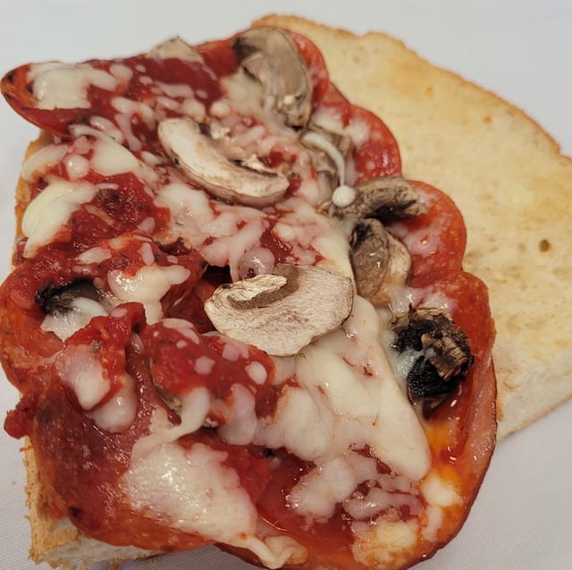 Pizza Sub Deluxe.