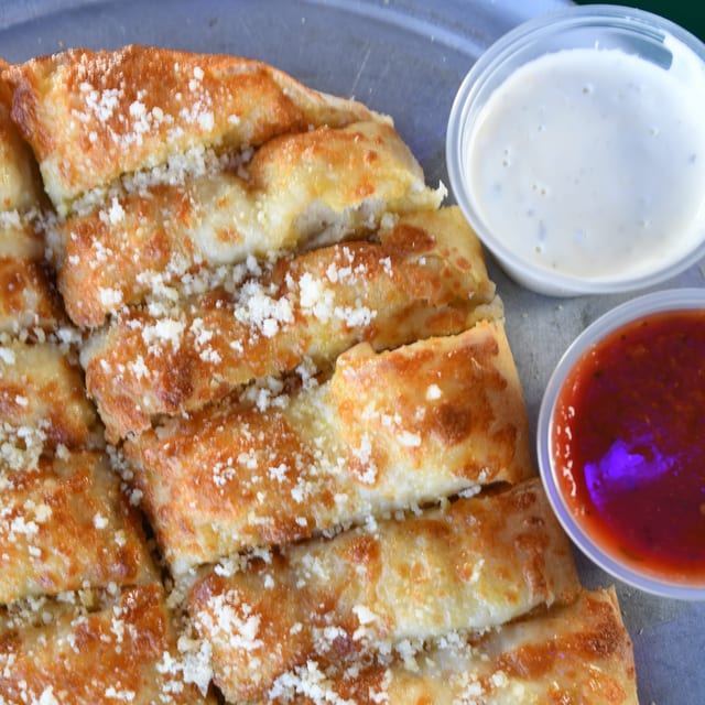 Half order Hot Bread with Cheese.